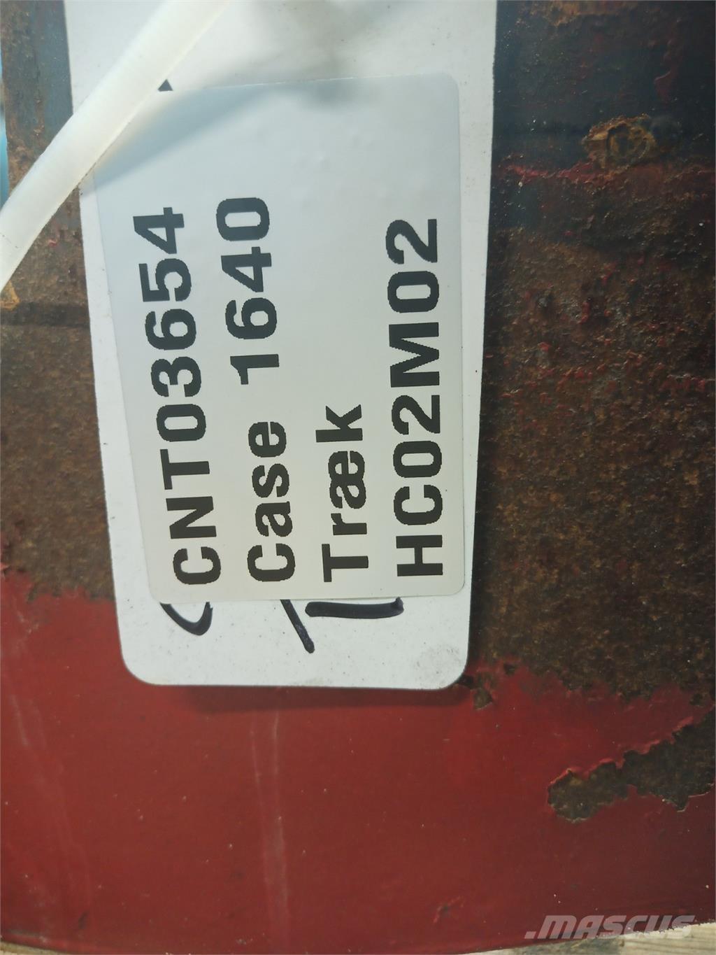 CASE 1640 Akcesoria do kombajnów zbożowych