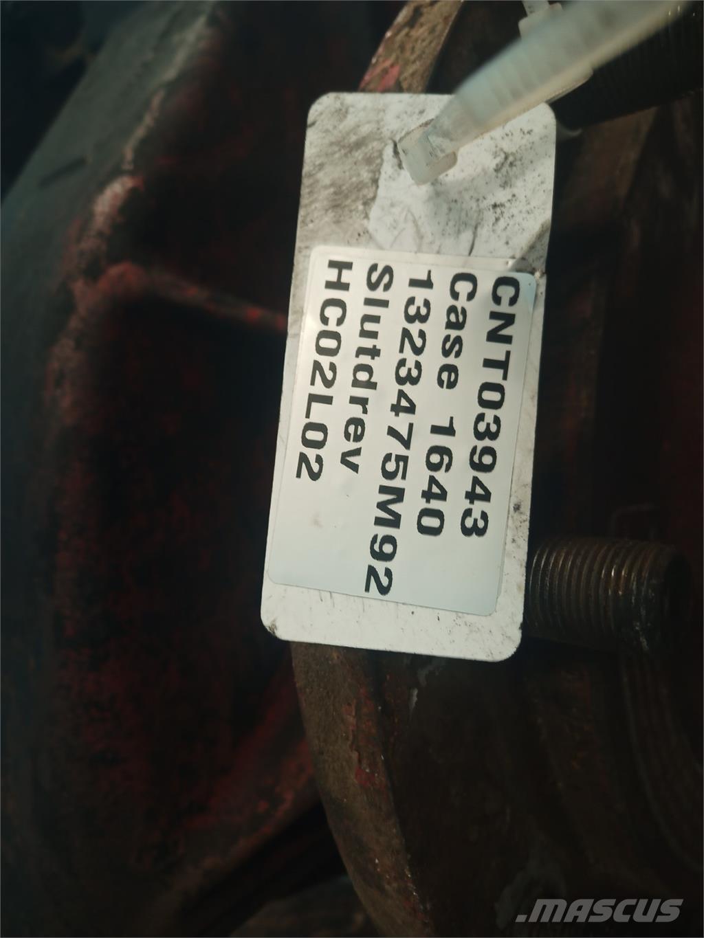 CASE 1640 Akcesoria do kombajnów zbożowych