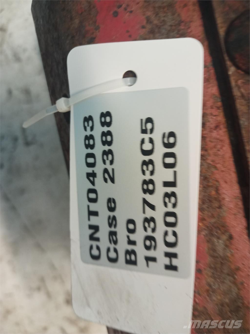 CASE 2388 Akcesoria do kombajnów zbożowych
