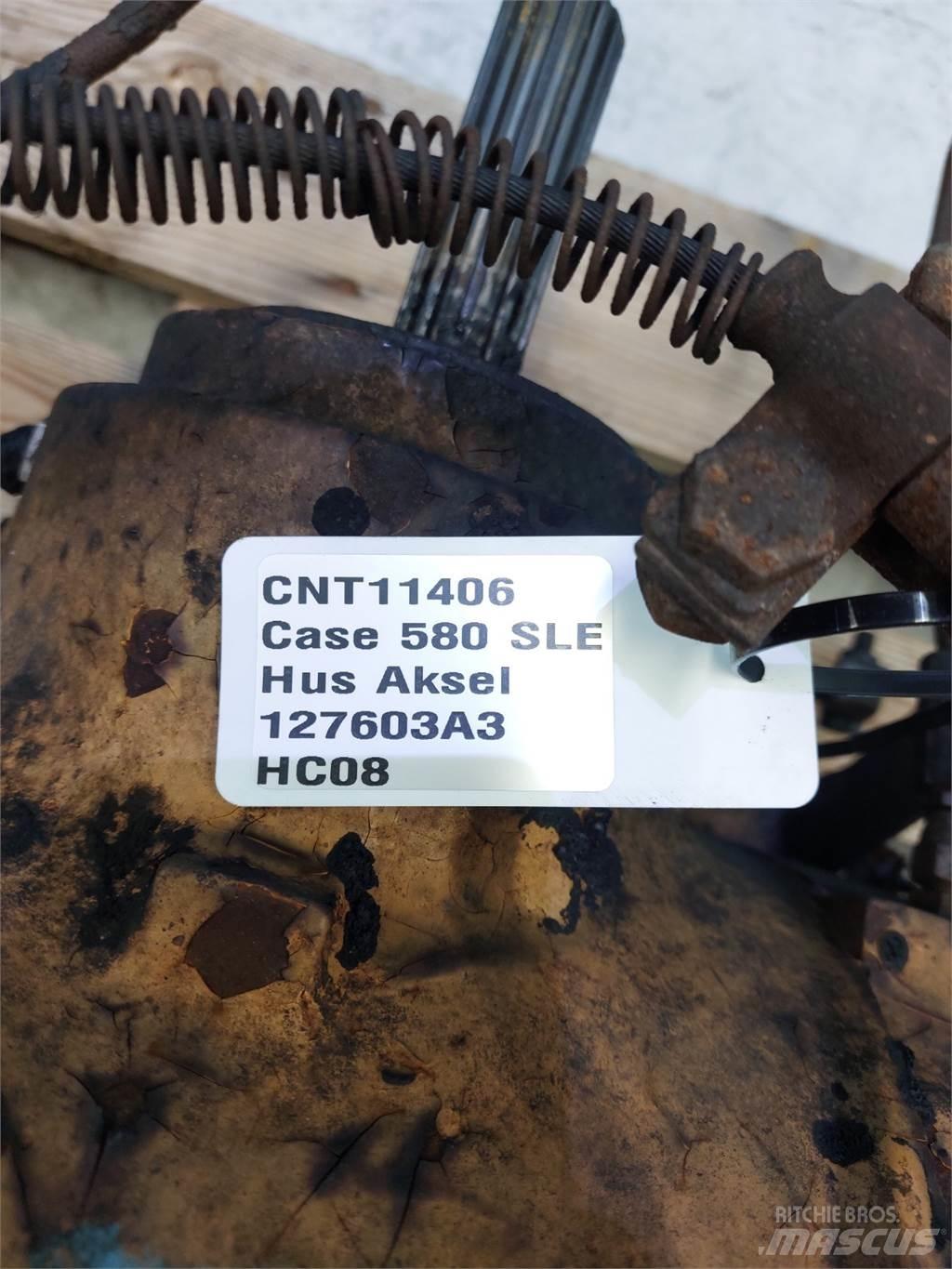 CASE 580 SLE Mosty, wały i osie