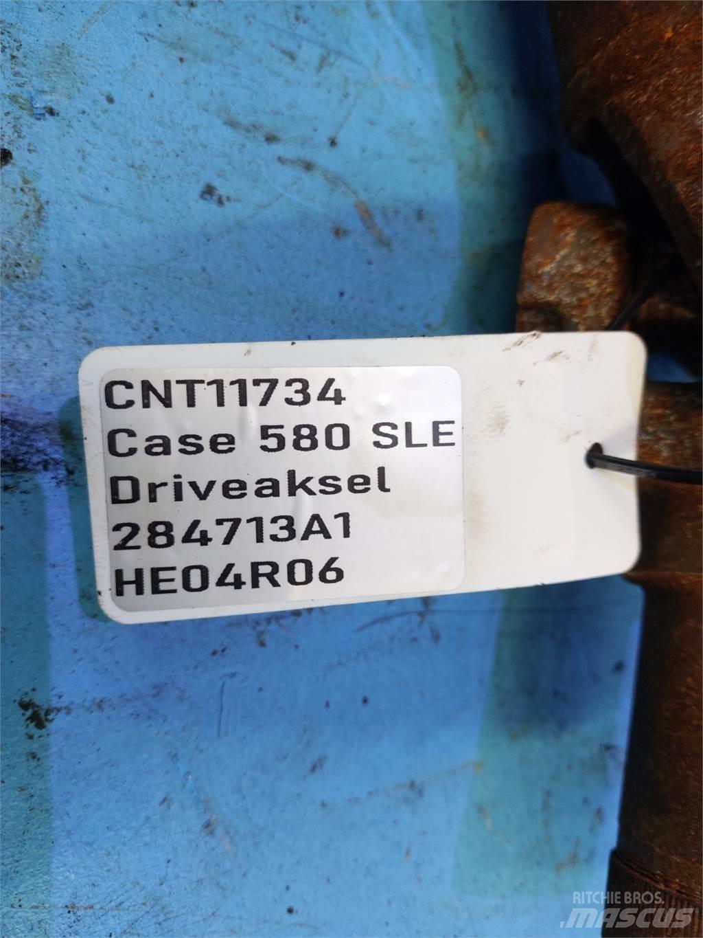 CASE 580 SLE Mosty, wały i osie