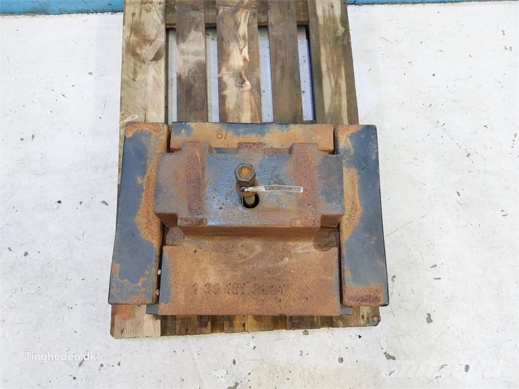 CASE CVX 120 Przednie obciążniki