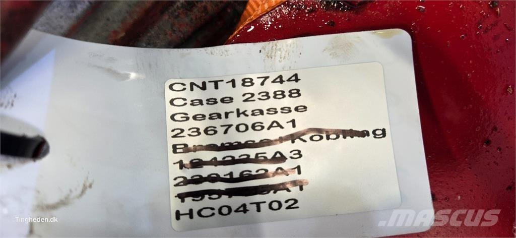 Case IH 2388 Przekładnie