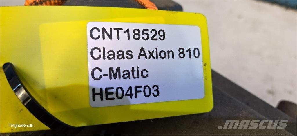 CLAAS Axion 810 Przekładnie