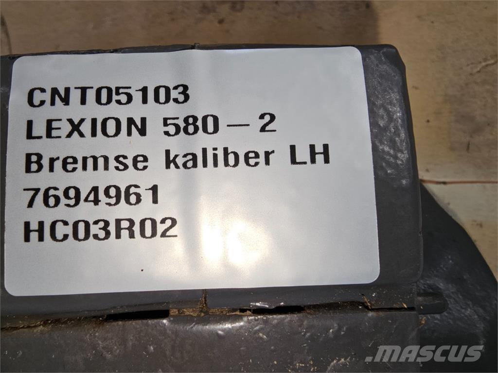 CLAAS Lexion 580 Przekładnie