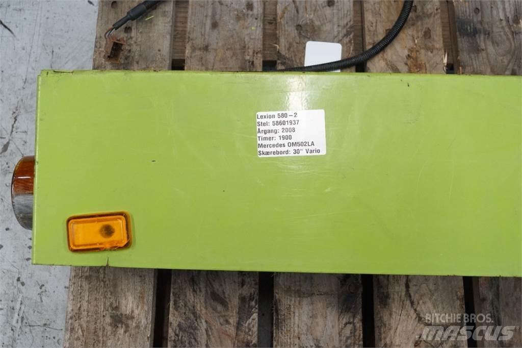 CLAAS Lexion 580 Maszyny rolnicze - Inne