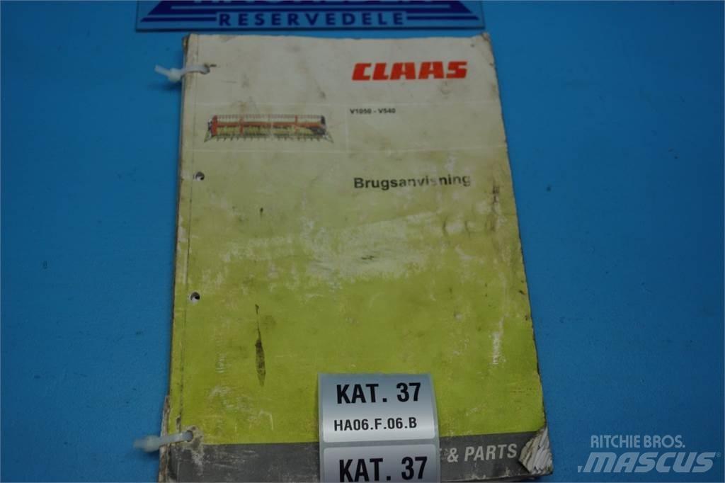 CLAAS V1050 Maszyny rolnicze - Inne