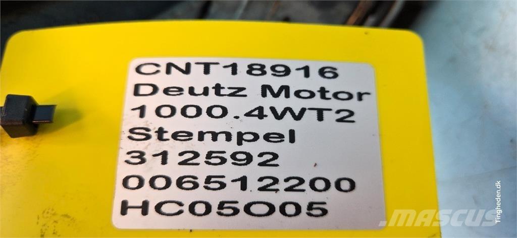 Deutz 1000.4WT2 Silniki