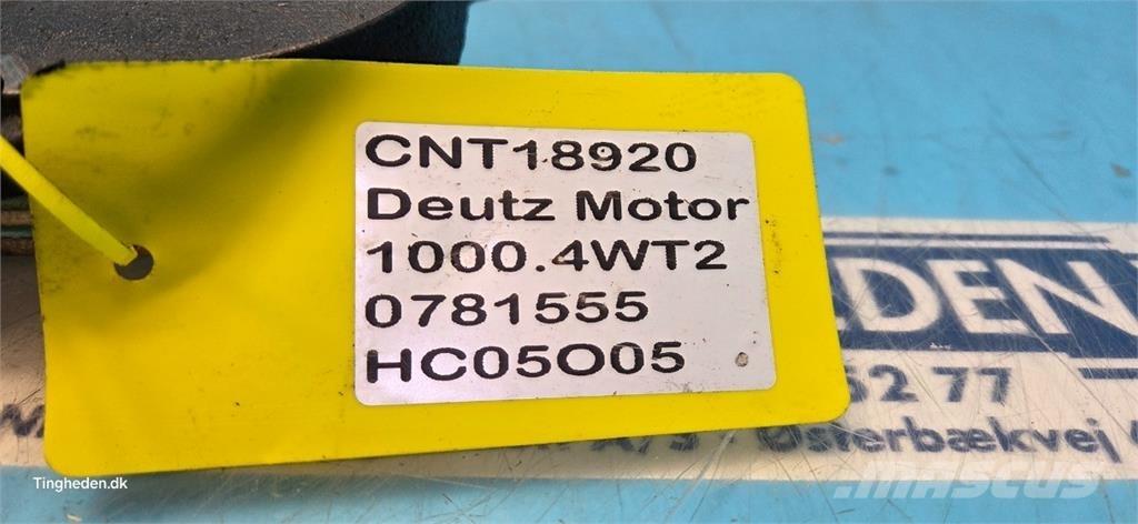 Deutz 1000.4WT2 Silniki