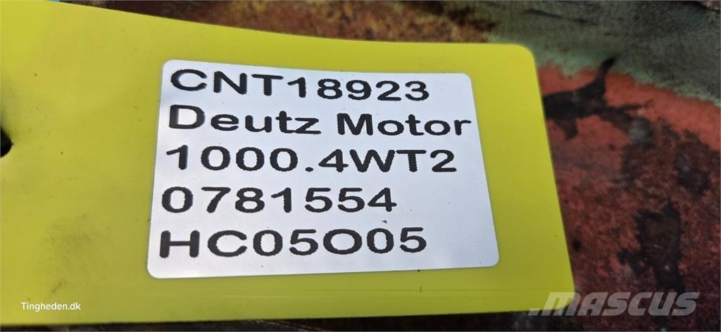 Deutz 1000.4WT2 Silniki