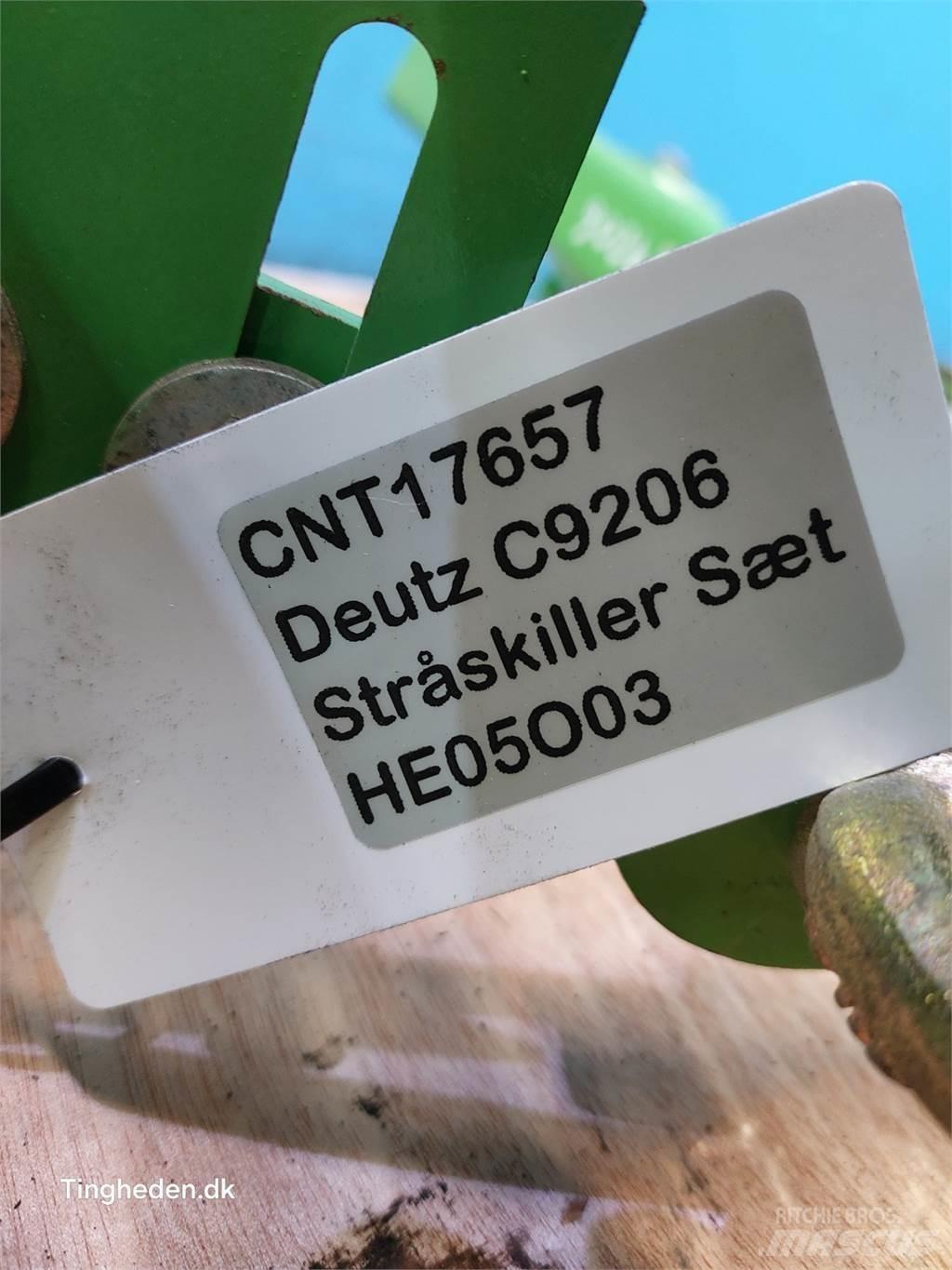 Deutz C9206 Akcesoria do kombajnów zbożowych