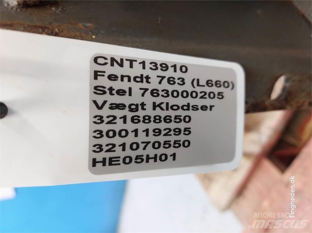 Fendt 763 Akcesoria do kombajnów zbożowych