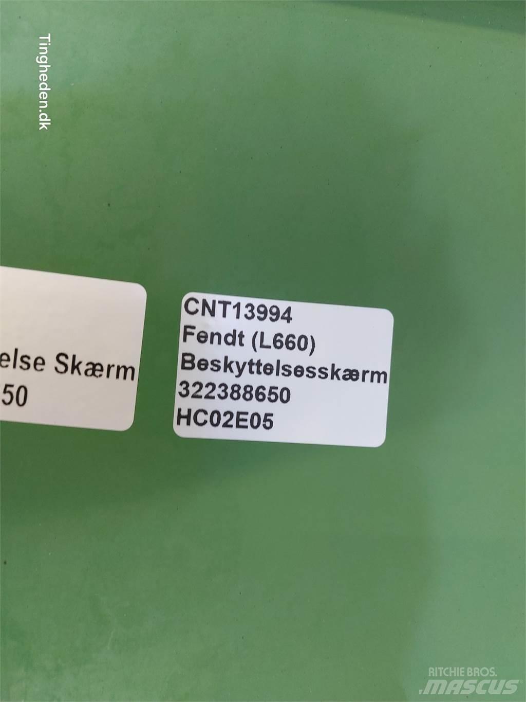Fendt 763 Akcesoria do kombajnów zbożowych