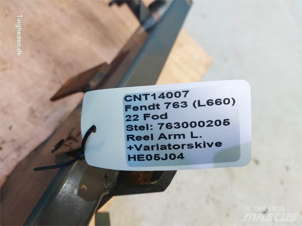 Fendt 763 Akcesoria do kombajnów zbożowych