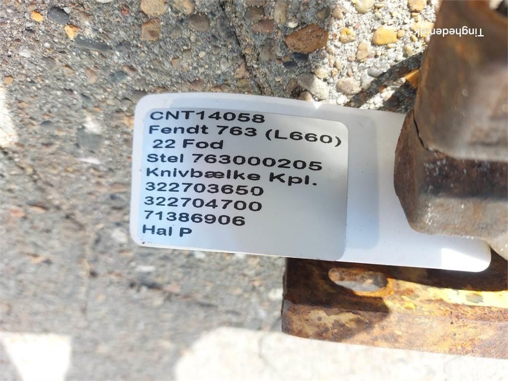 Fendt 763 Akcesoria do kombajnów zbożowych