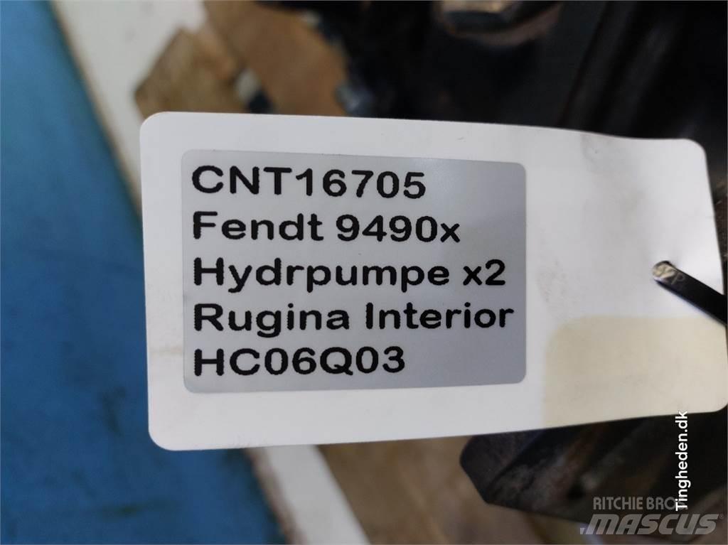 Fendt 9490X Hydraulika