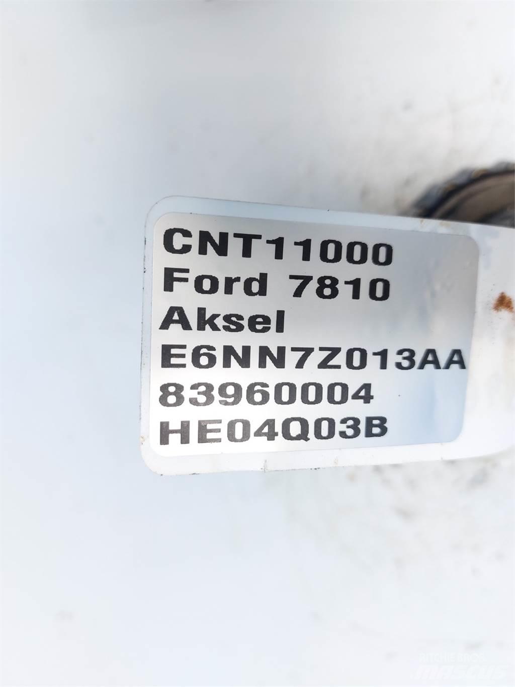 Ford 7810 Przekładnie