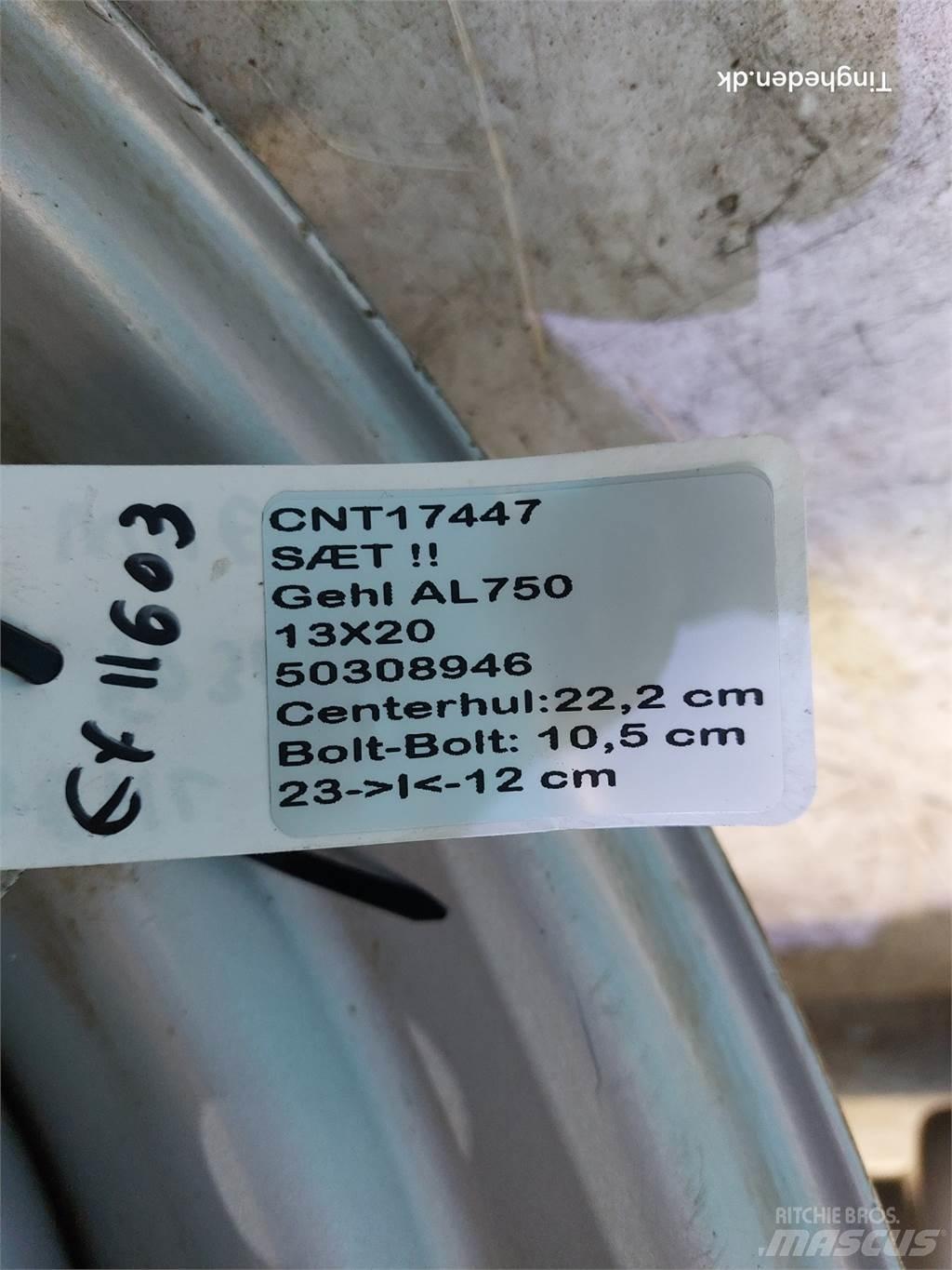 Gehl 20 13x20 Opony, koła i felgi