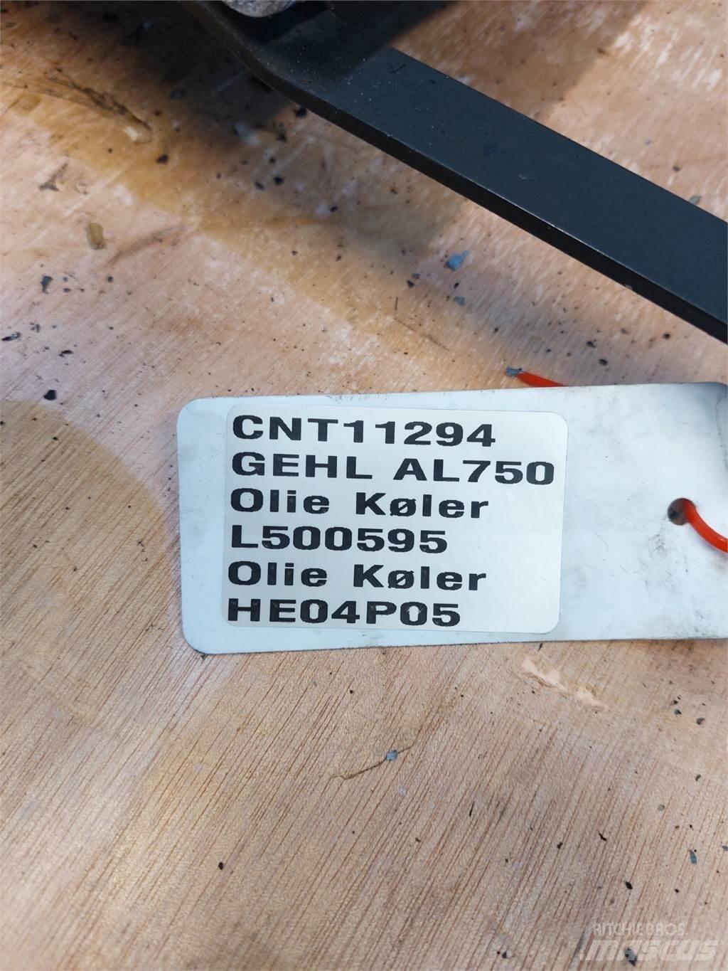Gehl AL750 Chłodnice