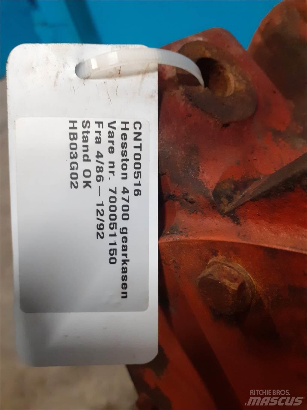 Hesston 4700 Przekładnie i skrzynie biegów