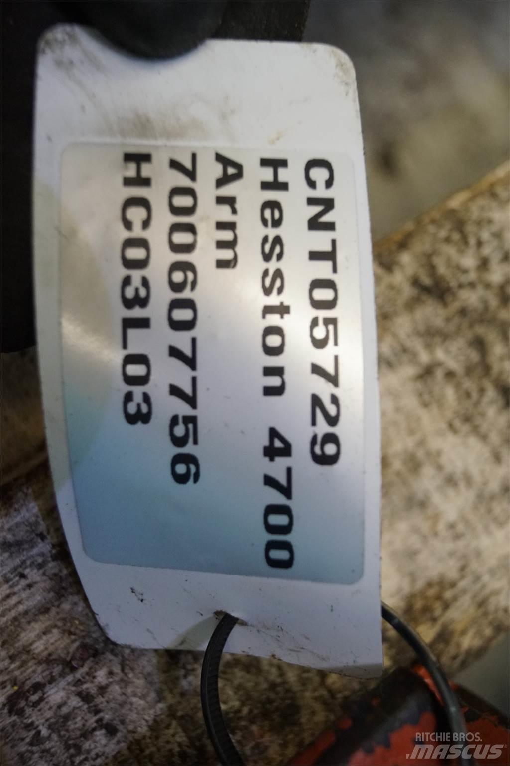 Hesston 4700 Maszyny rolnicze - Inne