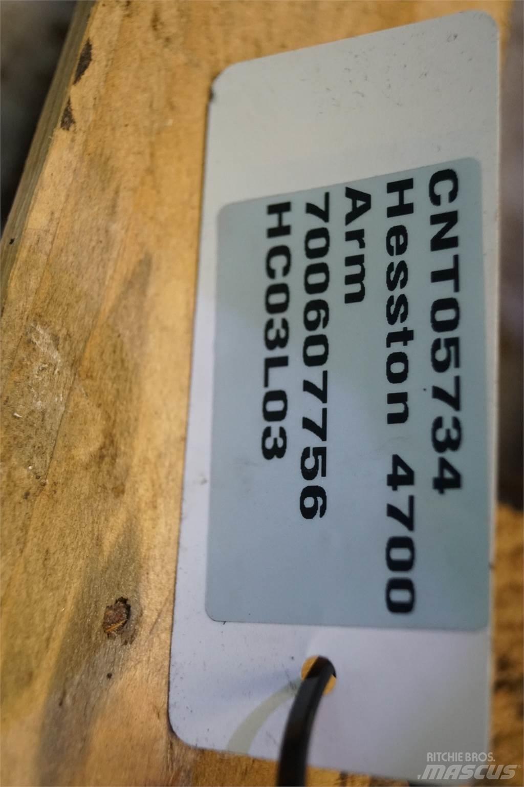 Hesston 4700 Maszyny rolnicze - Inne