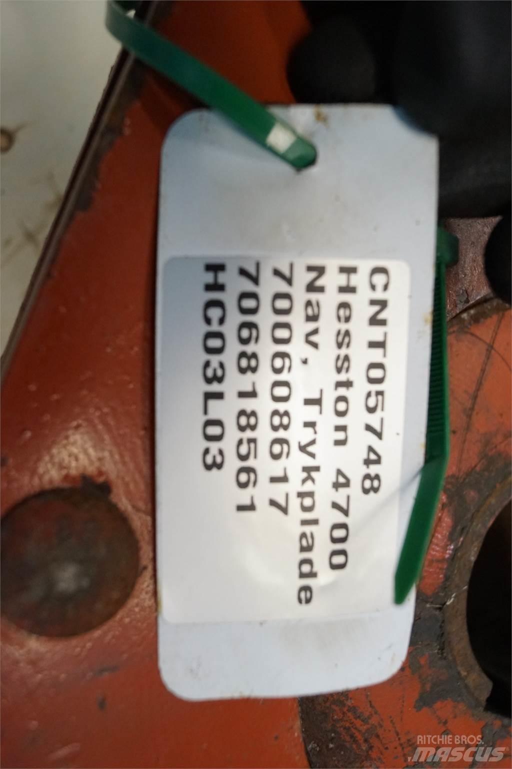 Hesston 4700 Inny sprzęt paszowy