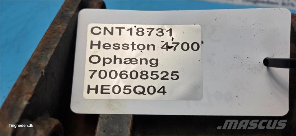 Hesston 4700 Inny sprzęt paszowy
