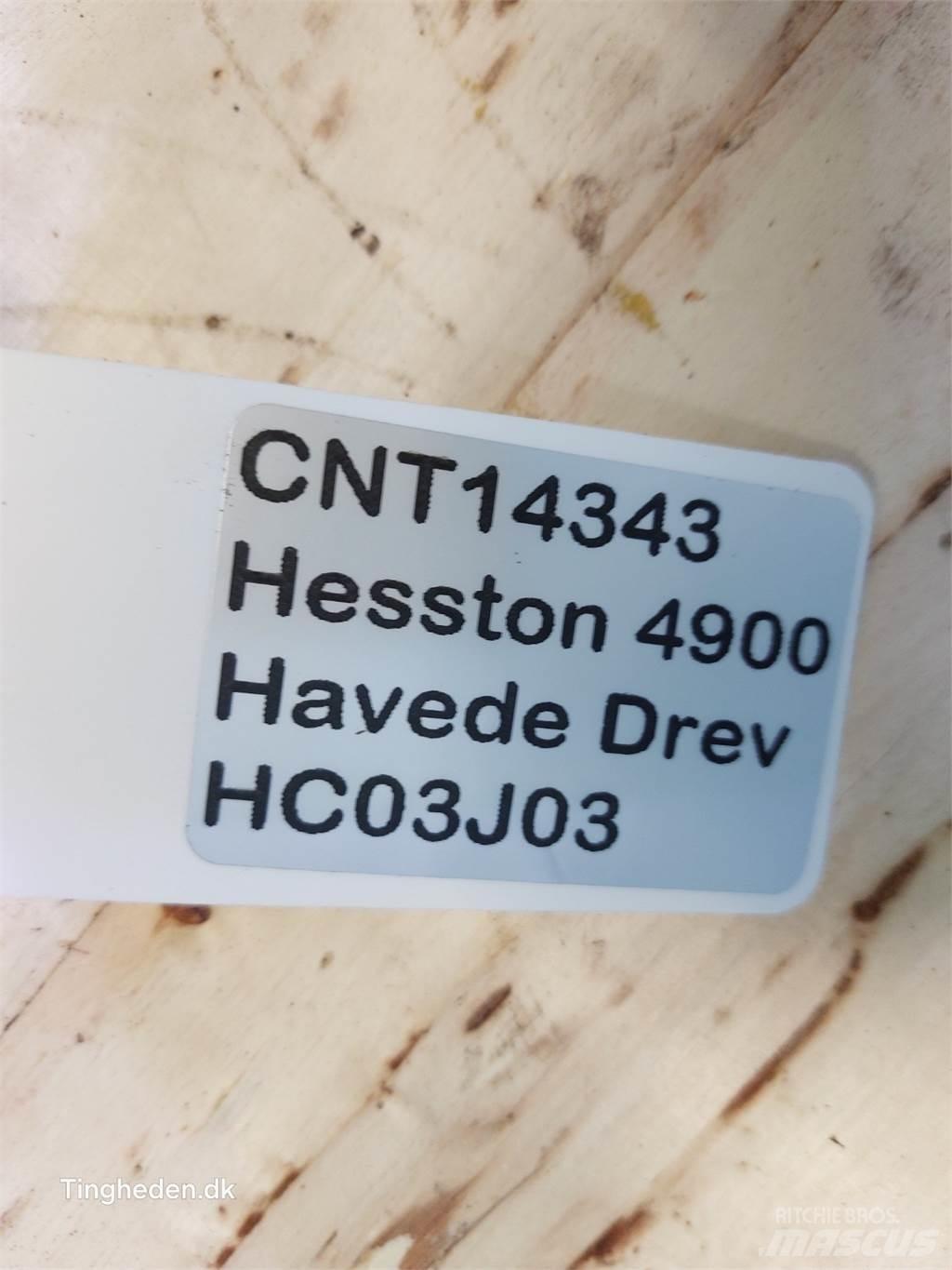 Hesston 4900 Przekładnie i skrzynie biegów