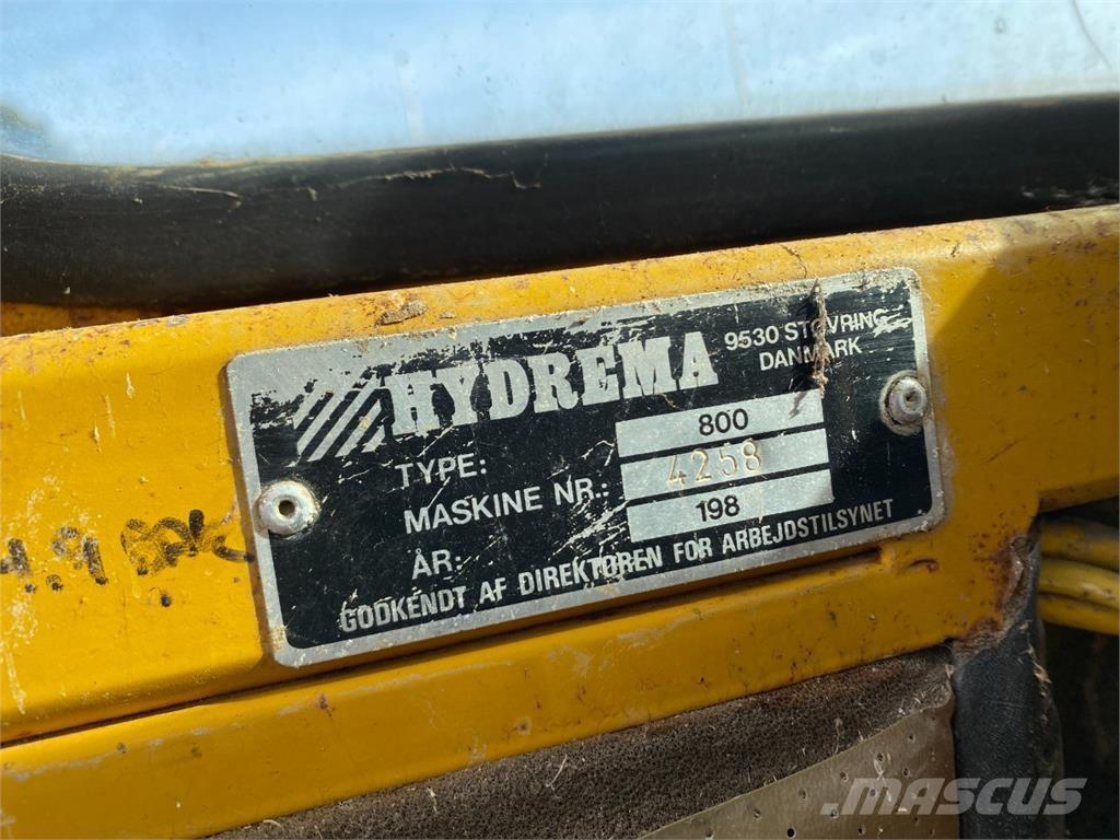 Hydrema 800 Wozidła kolebkowe