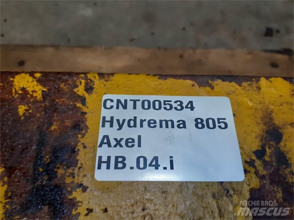 Hydrema 805 Mosty, wały i osie
