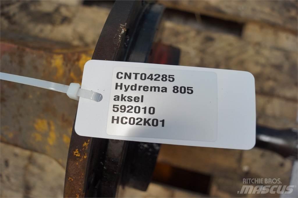 Hydrema 805 Mosty, wały i osie