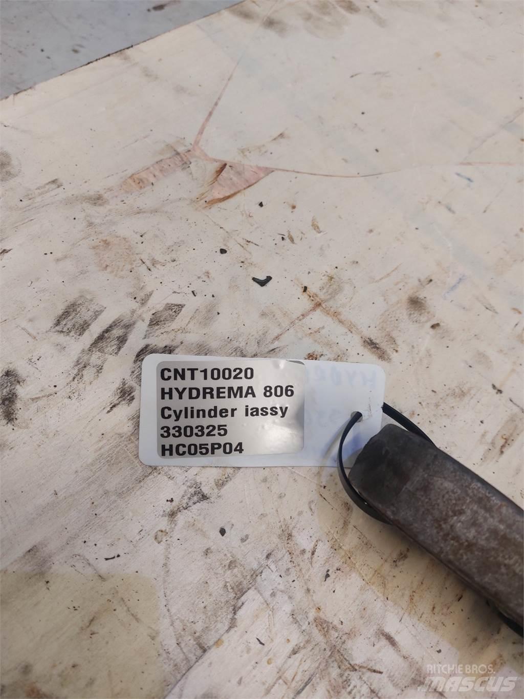 Hydrema 806 Mosty, wały i osie