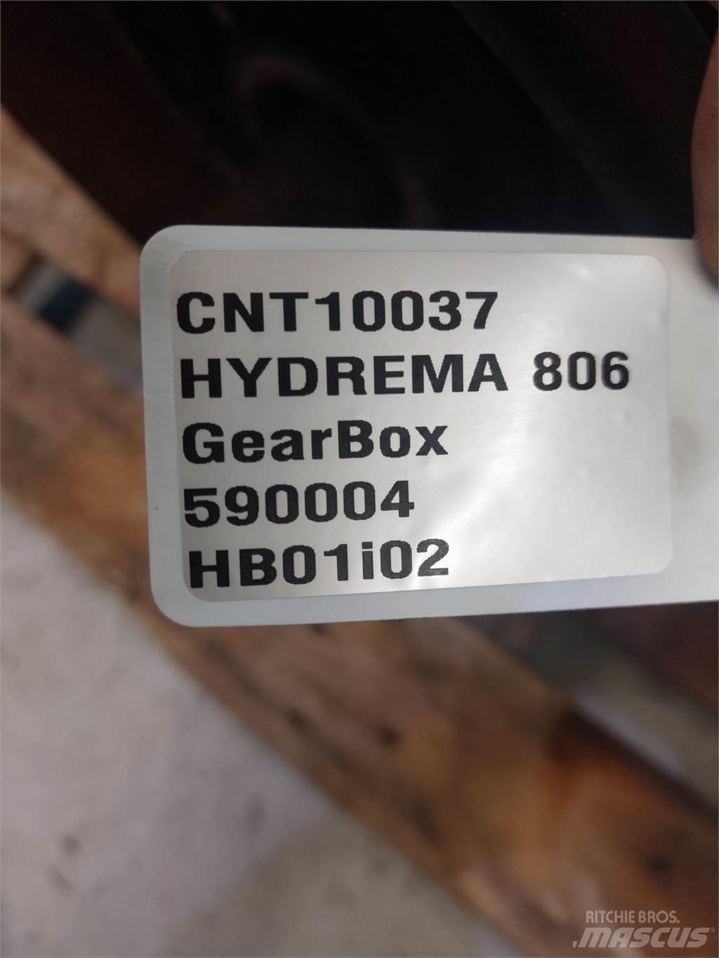 Hydrema 806 Przekładnie i skrzynie biegów
