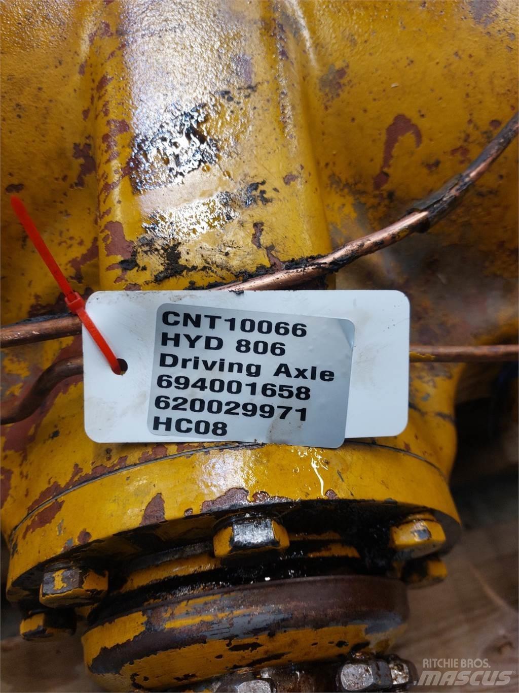 Hydrema 806 Mosty, wały i osie