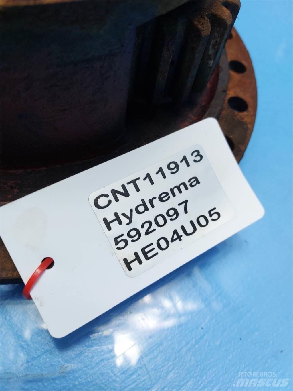 Hydrema 806 Mosty, wały i osie