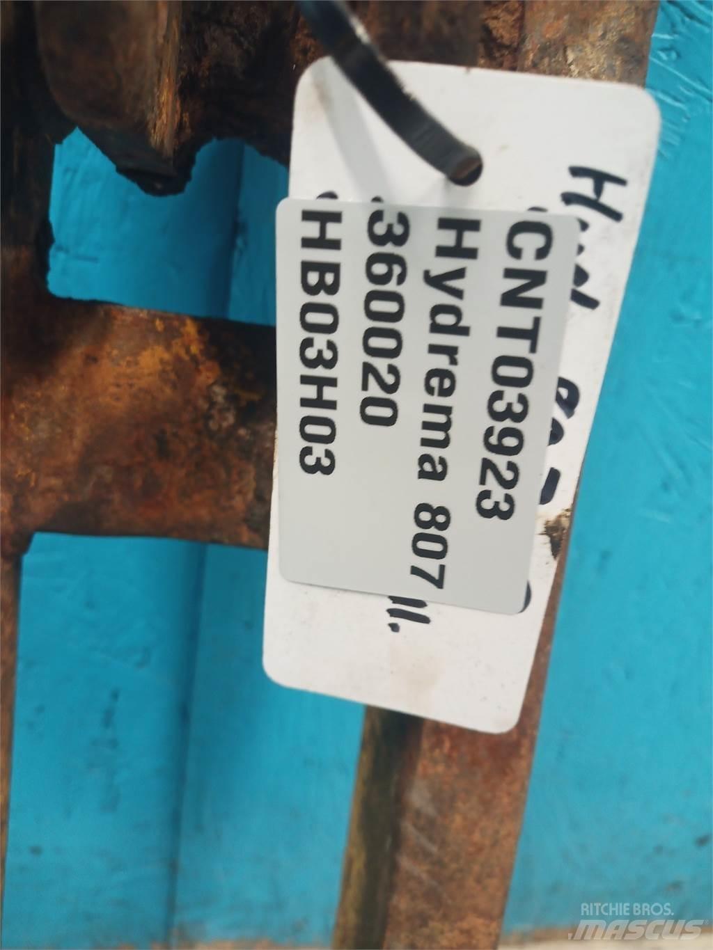 Hydrema 807 Łyżki do koparek