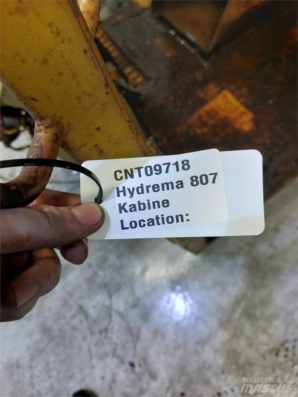 Hydrema 807 Kabiny i wnętrze