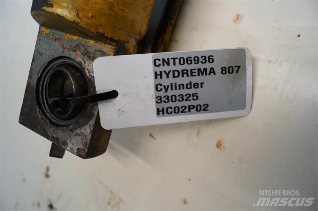 Hydrema 807 Mosty, wały i osie