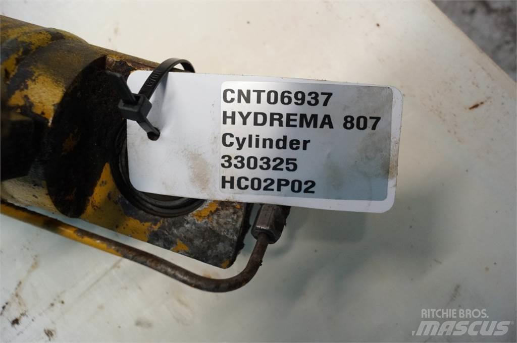 Hydrema 807 Mosty, wały i osie