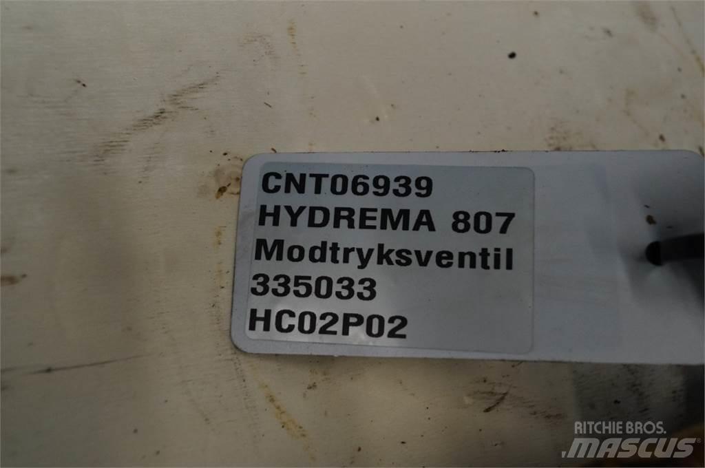 Hydrema 807 Hydraulika