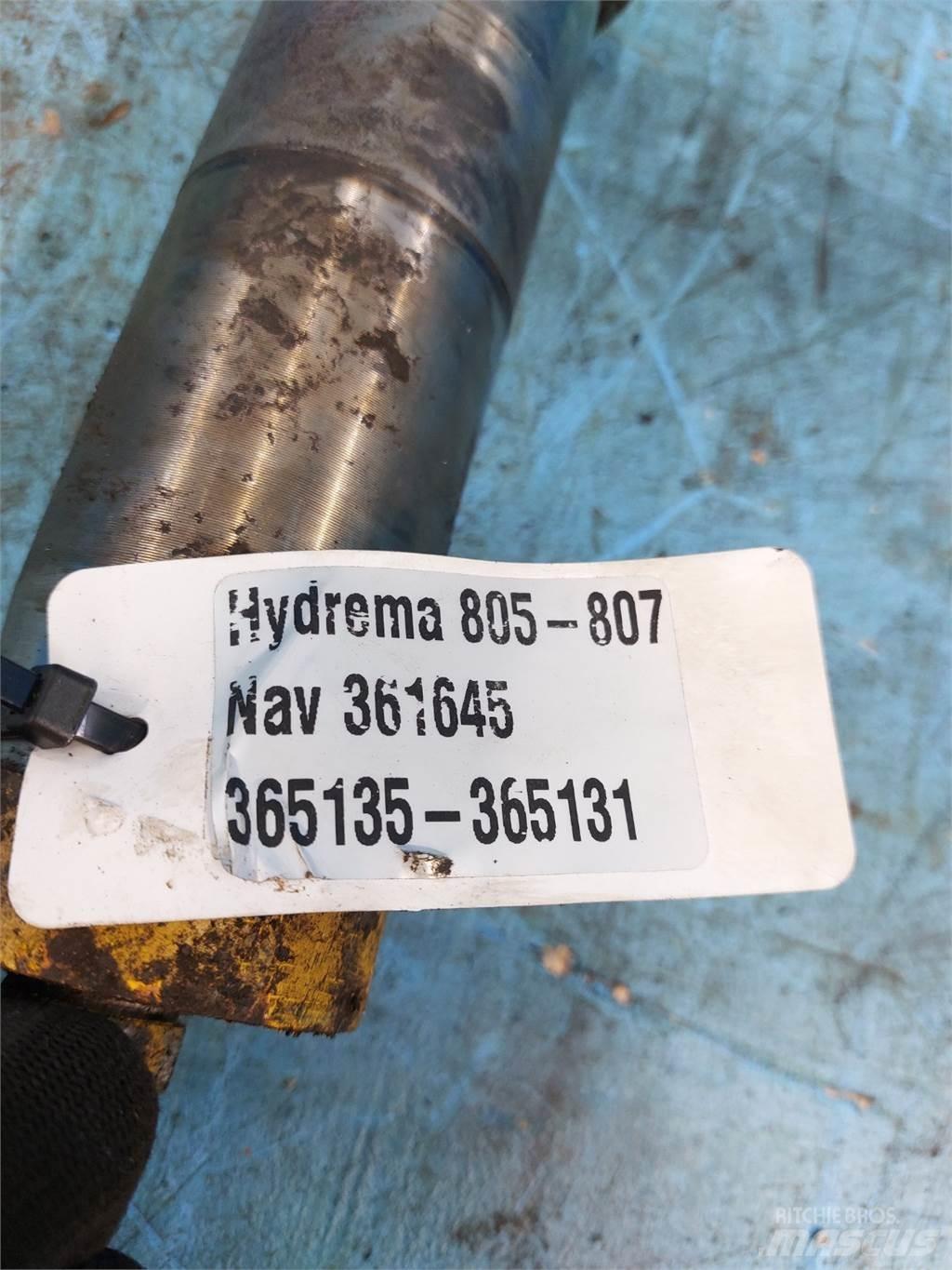 Hydrema 807 Wysięgniki i ramiona