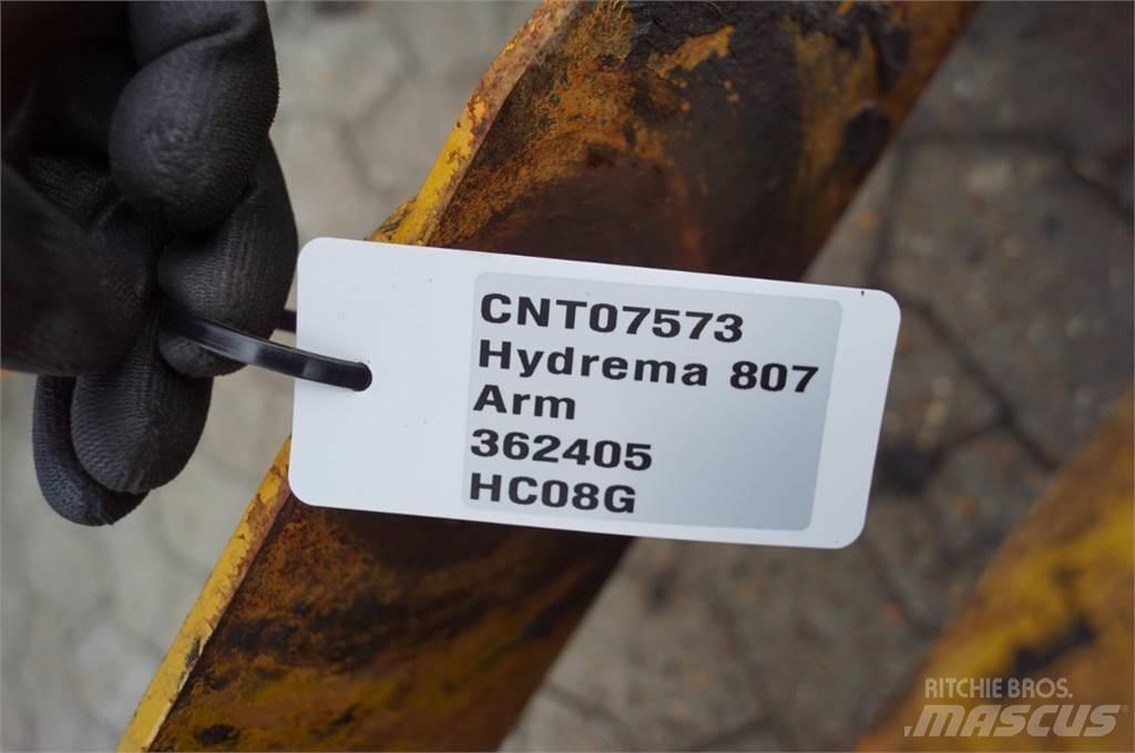 Hydrema 807 Wysięgniki i ramiona
