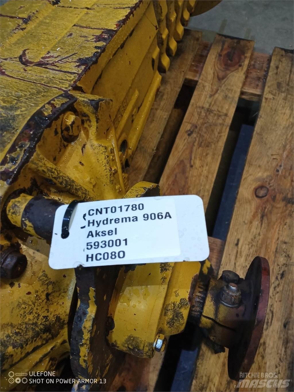Hydrema 906A Mosty, wały i osie
