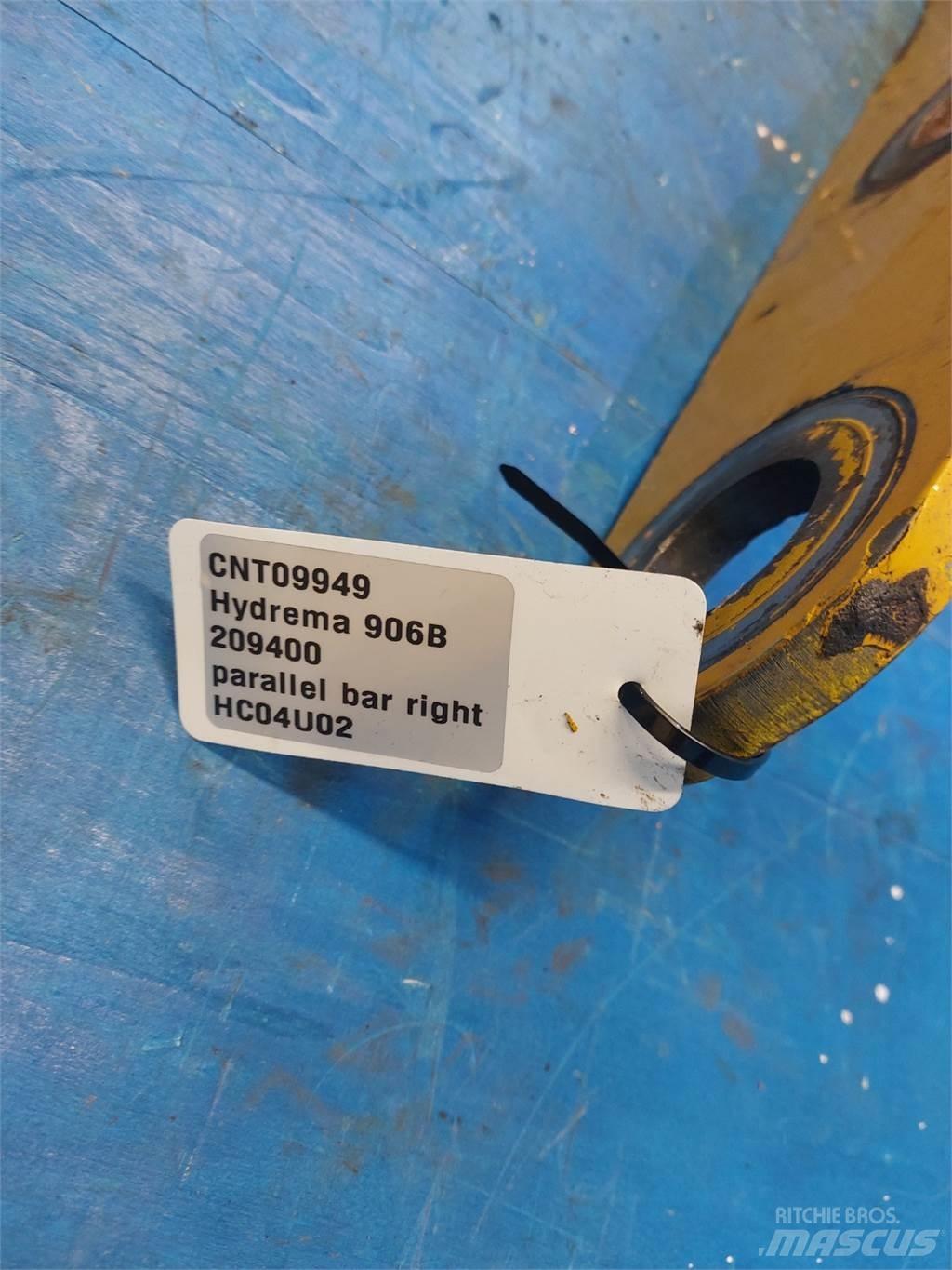 Hydrema 906B Wysięgniki i ramiona