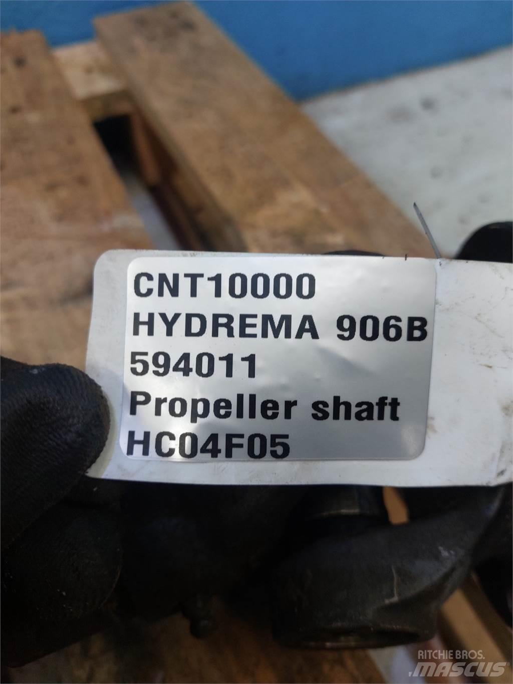 Hydrema 906B Mosty, wały i osie