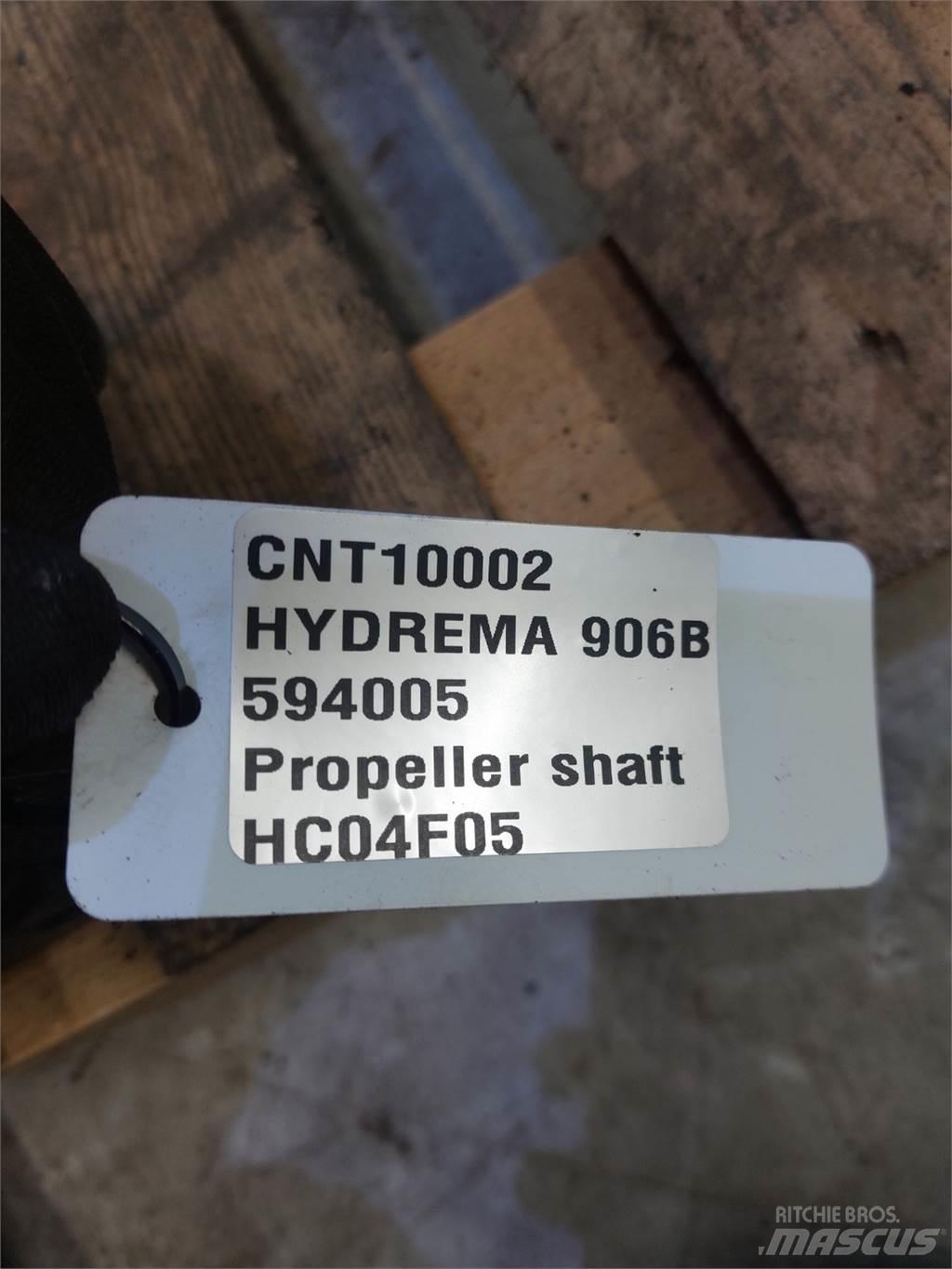 Hydrema 906B Mosty, wały i osie