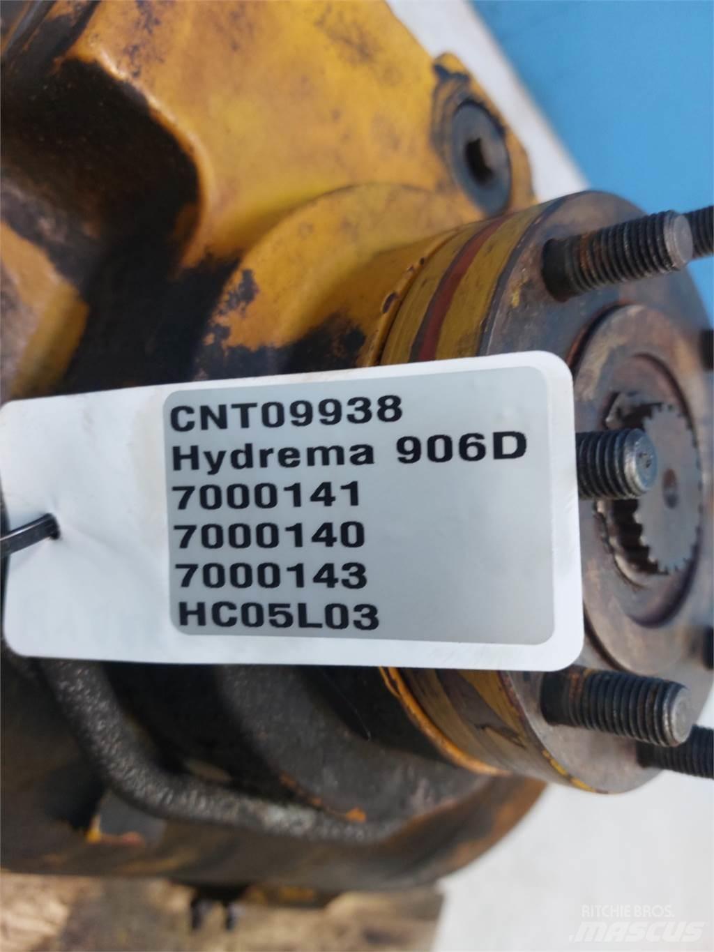 Hydrema 906D Mosty, wały i osie