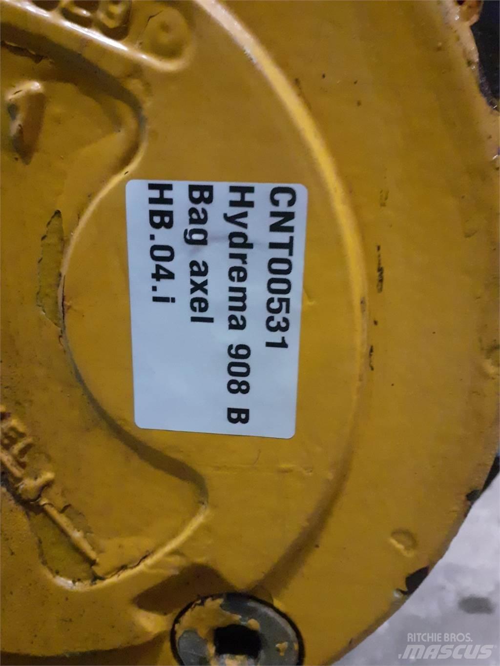 Hydrema 908B Mosty, wały i osie