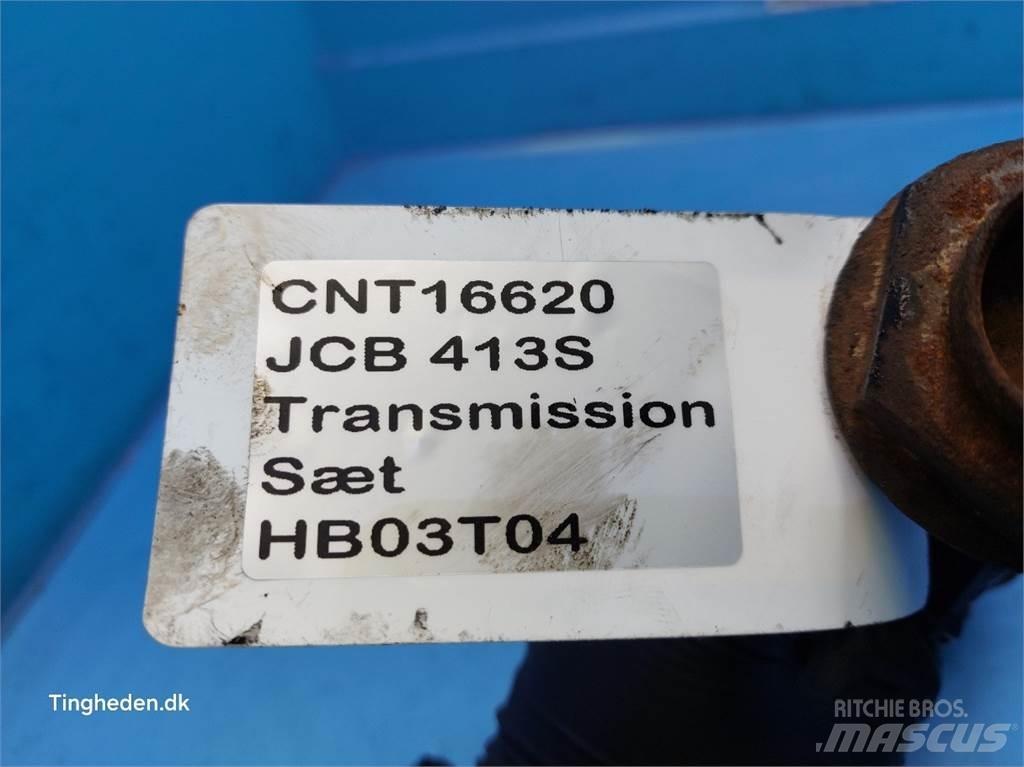 JCB 413S Przekładnie i skrzynie biegów